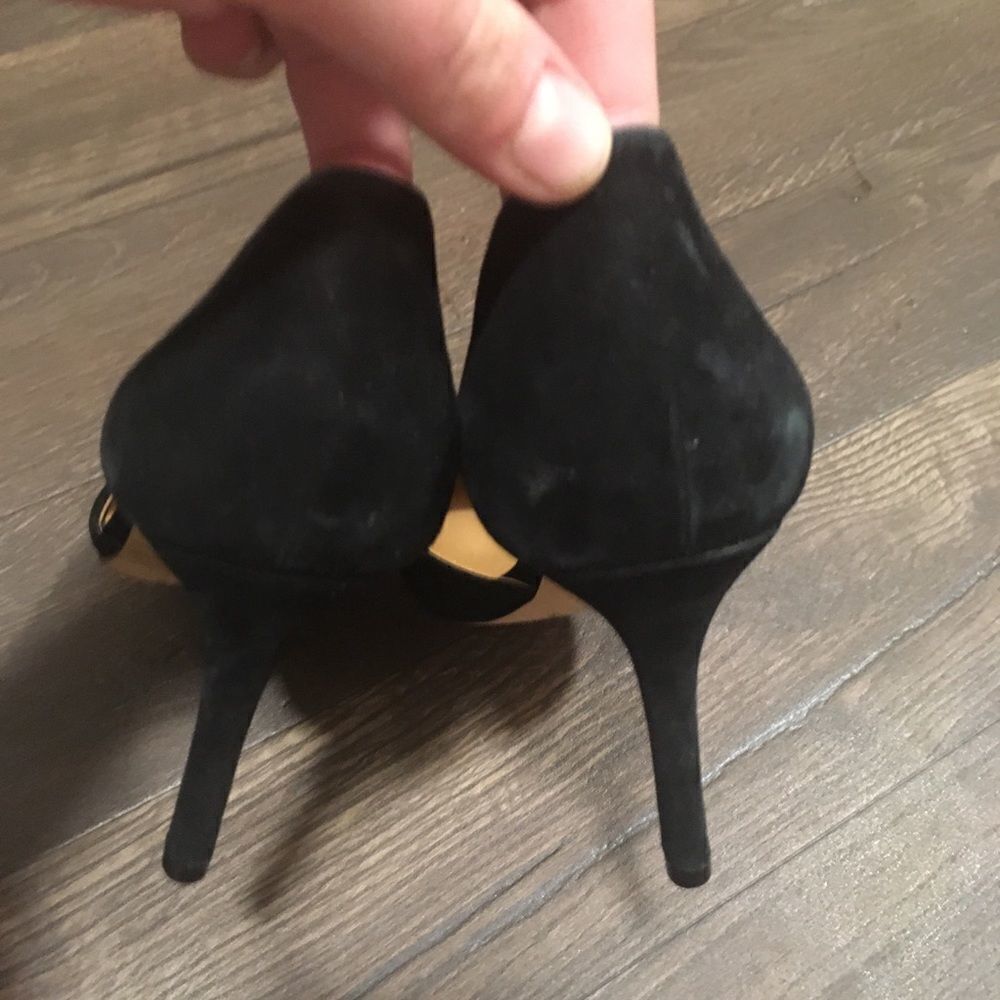 J Crew black suede heels - Picture 3 of 5